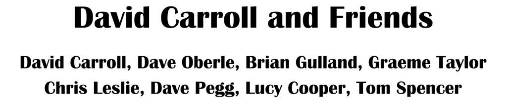 David Carroll and Friends